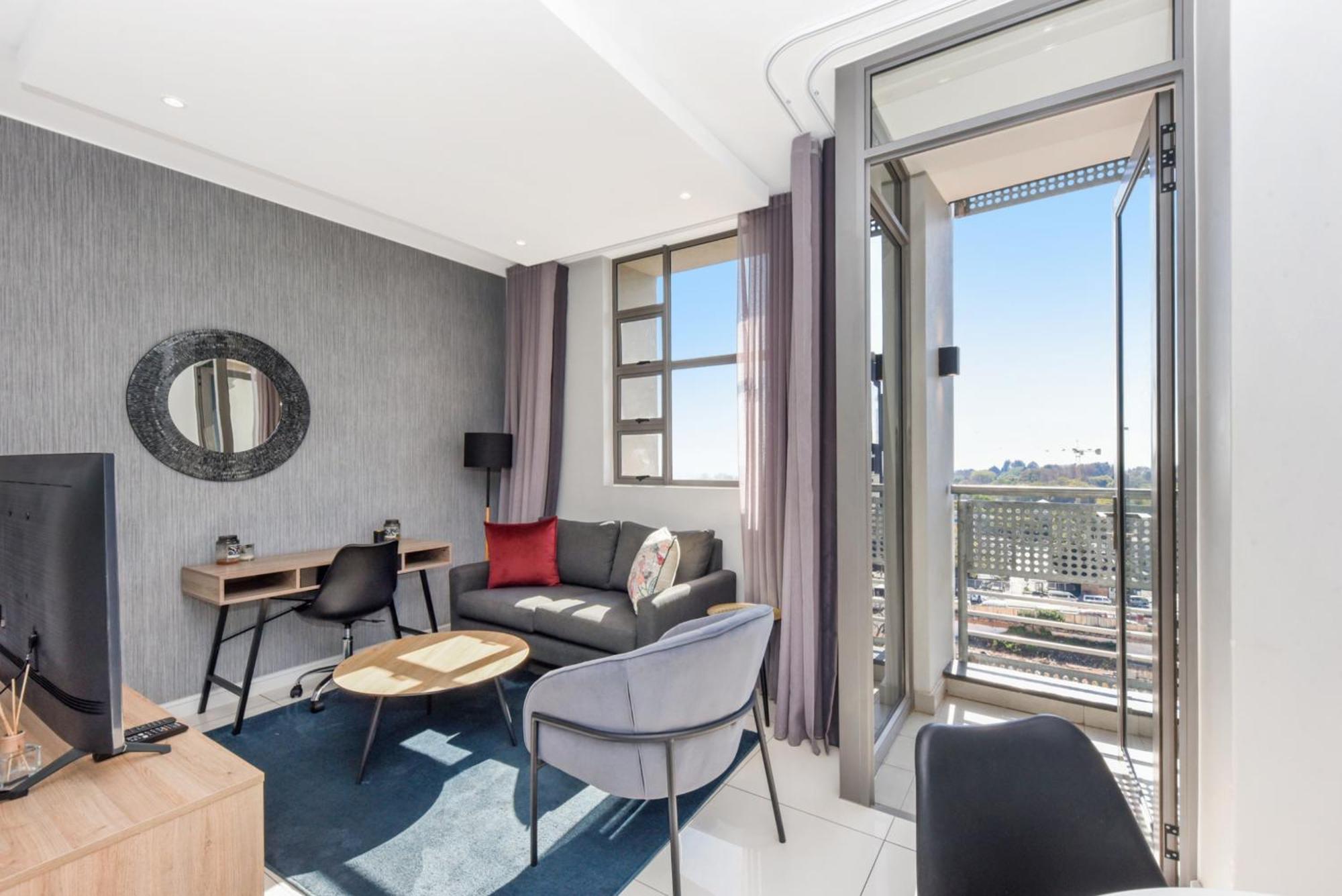 The Median Rosebank Luxury Apartment - Building With Generator Johannesburg Esterno foto